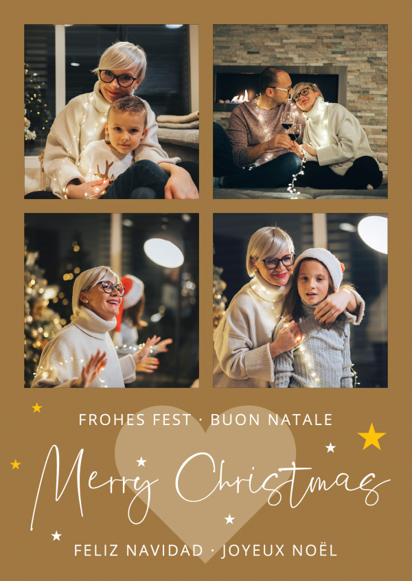 Meridian Design Frohes Fest Joyeux Noël Merry Christmas Buon Natale