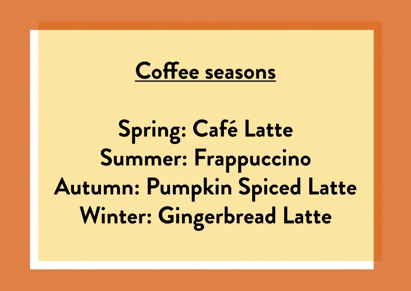 Coffee seasons