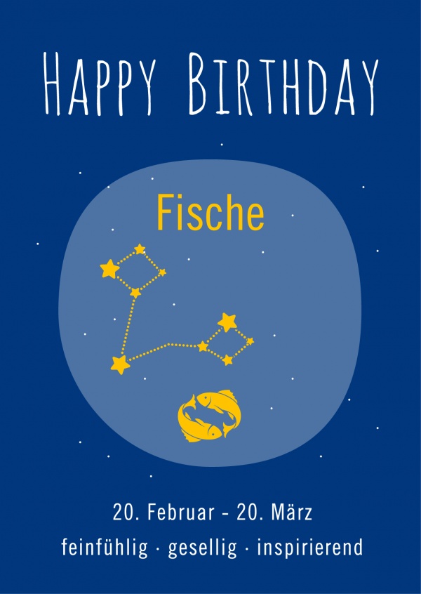 Happy Birthday Fische