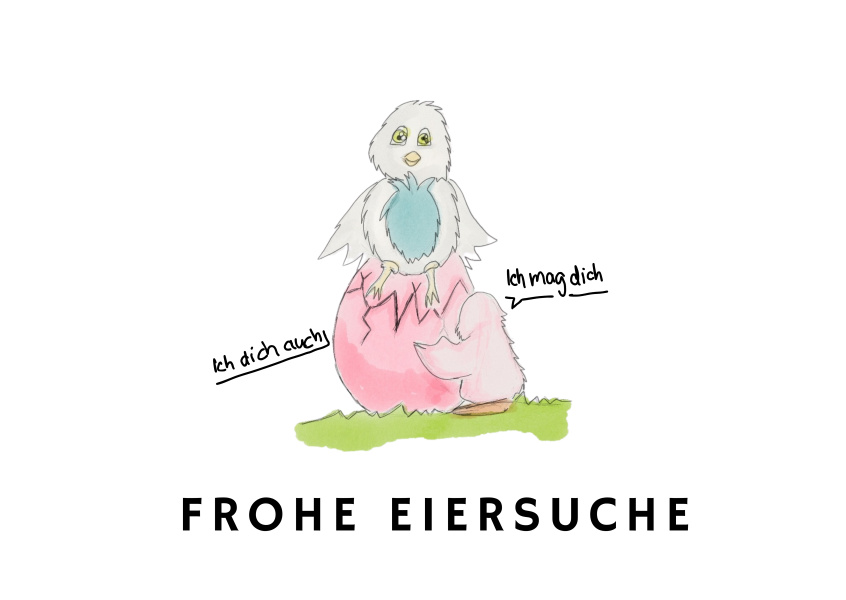 Frohe Eiersuche