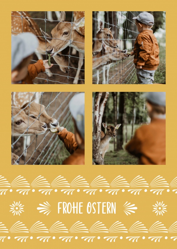 Frohe Ostern muster