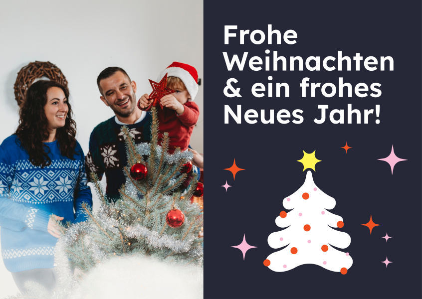 Frohe Weihnachten & ein Frohes Neues Jahr