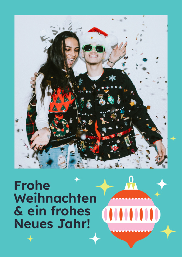 Frohe Weihnachten & ein Frohes Neues Jahr