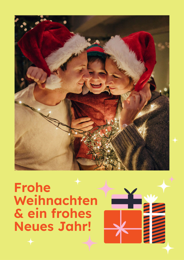 Frohe Weihnachten & ein Frohes Neues Jahr