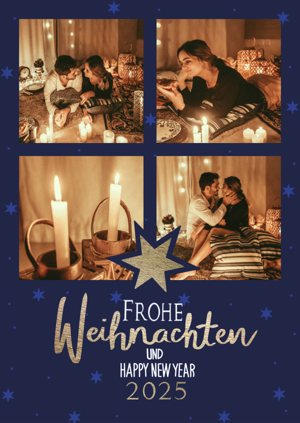 Frohe Weihnachten und Happy New Year 2025