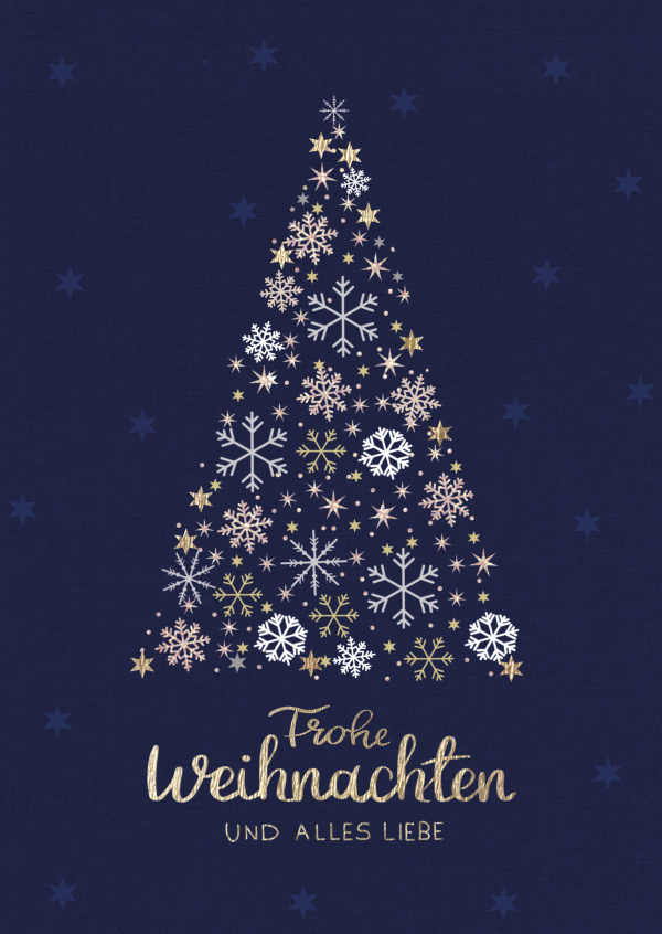 Frohe Weihnachten und alles Liebe