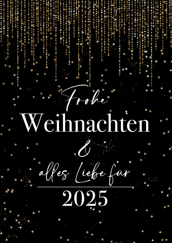 Frohe Weihnachten und alles Liebe für 2025