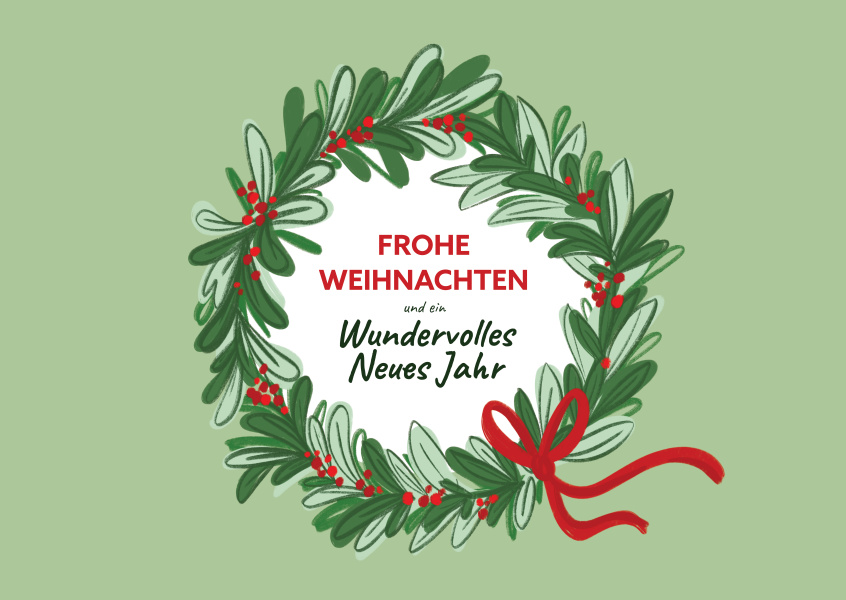 Frohe Weihnachten und ein Wundervolles Neues Jahr