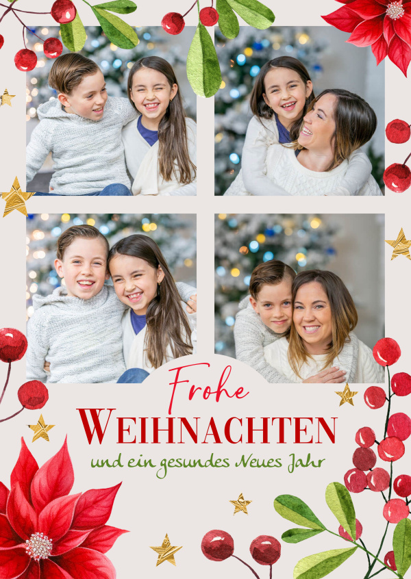 Frohe Weihnachten und ein gesundes Neues Jahr