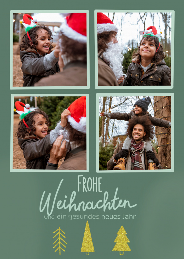 Frohe Weihnachten und ein gesundes neues Jahr