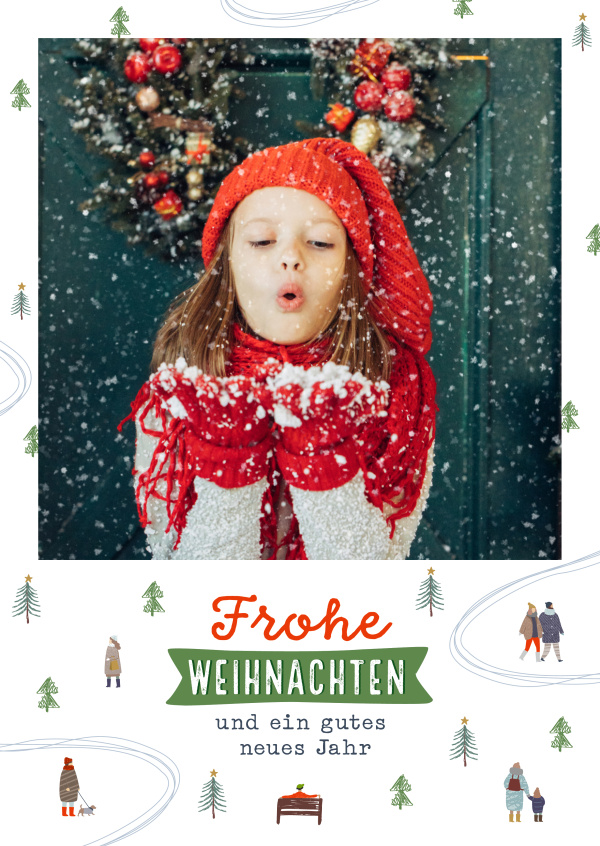 Frohe Weihnachten und ein gutes neues Jahr