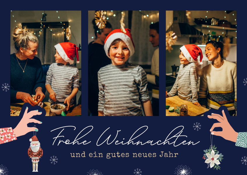 Frohe Weihnachten und ein gutes neues Jahr