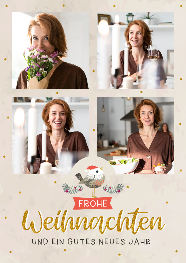 Frohe Weihnachten und ein gutes neues Jahr