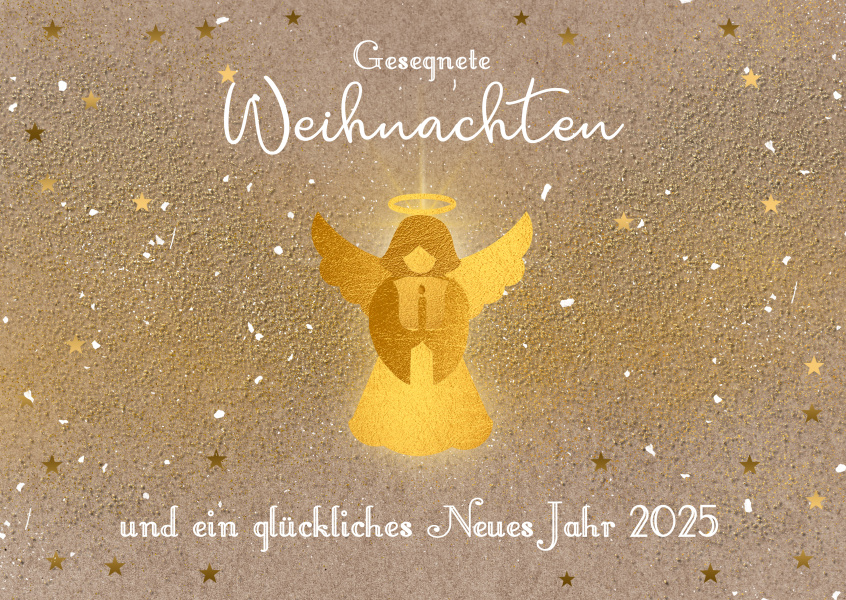 Gesegnete Weihnachten und ein glückliches Neues Jahr 2025