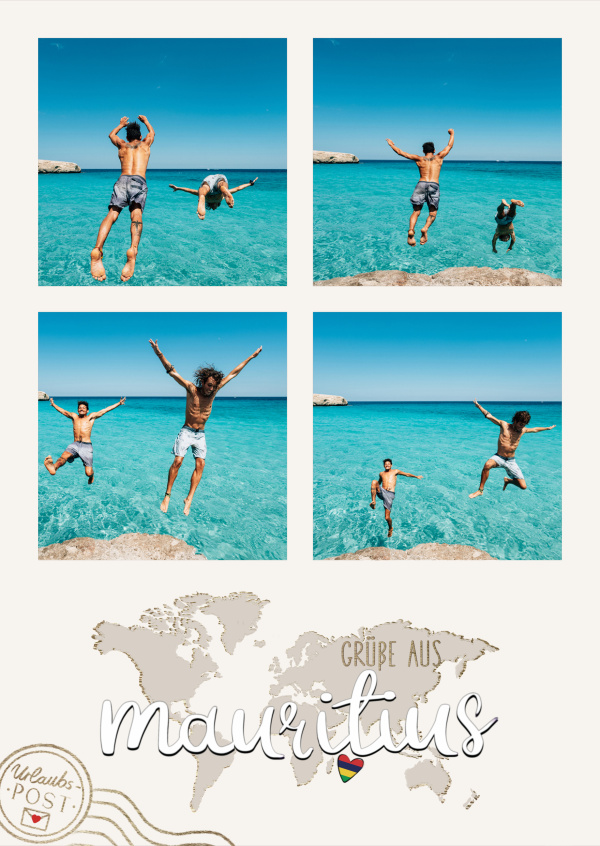 Grüße aus Mauritius