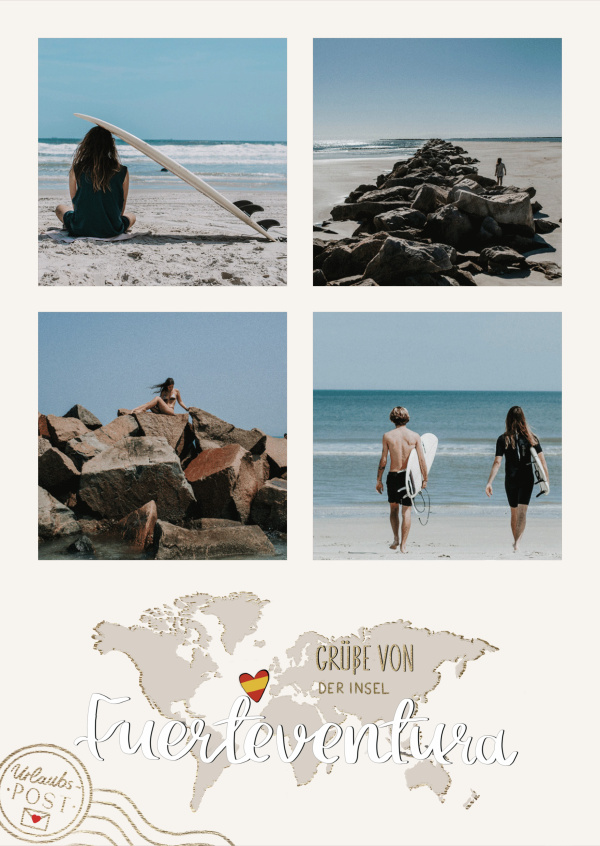 Grüße von der Insel Fuerteventura