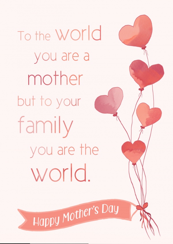 HAPPY MOTHER`S DAY