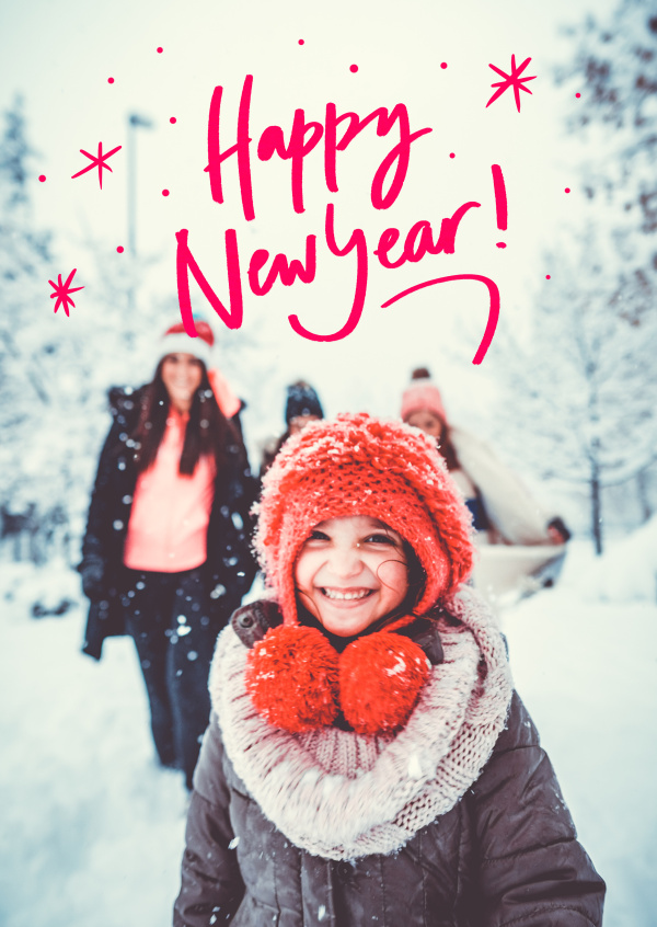 Happy New Year Cards | Send real postcards online