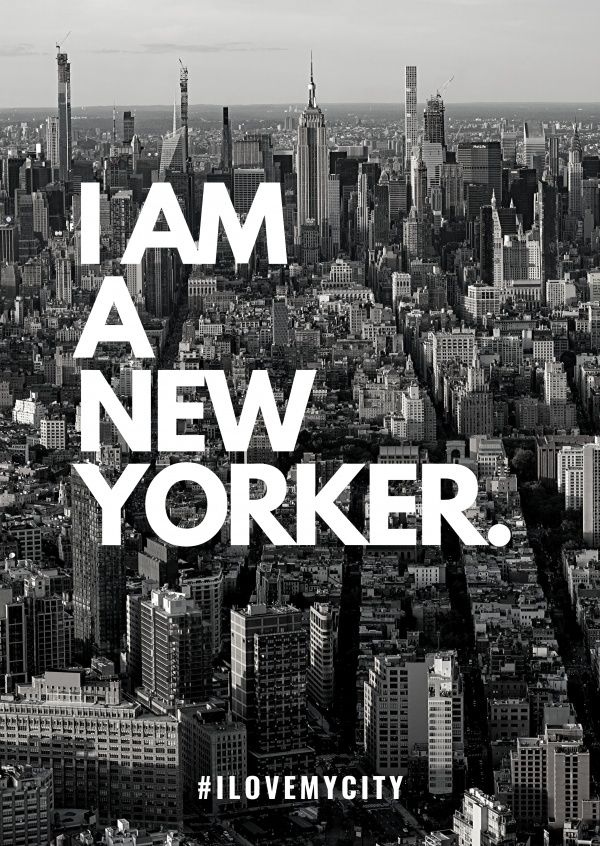 I AM A NEW YORKER.