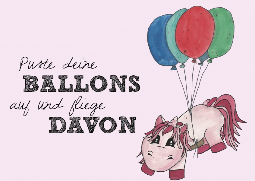 Over-Night-Design - Puste deine Ballons auf und fliege davon