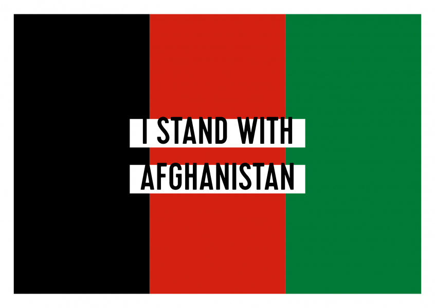 I stand with Afghanistan