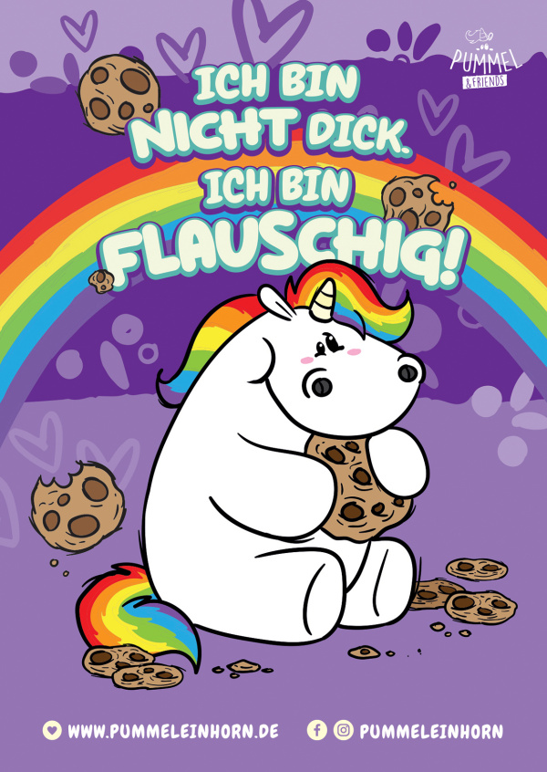 Ich bin nicht dick. Ich bin Flauschig!