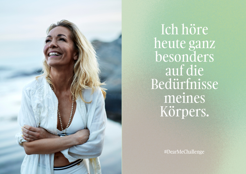 Ich höre heute ganz besonders auf die Bedürfnisse meines Körpers