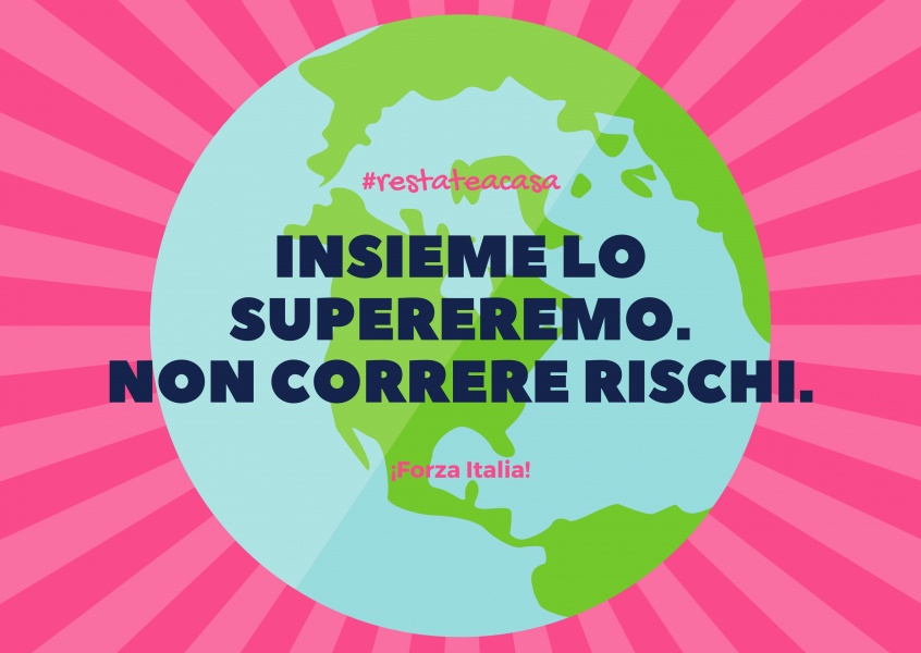 Insieme lo supereremo. Non correre rischi.