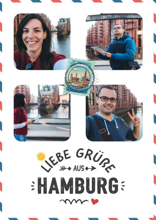 Liebe Grüße aus Hamburg