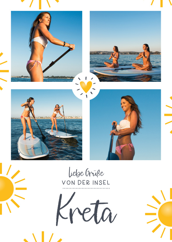 Liebe Grüße von der Insel Kreta