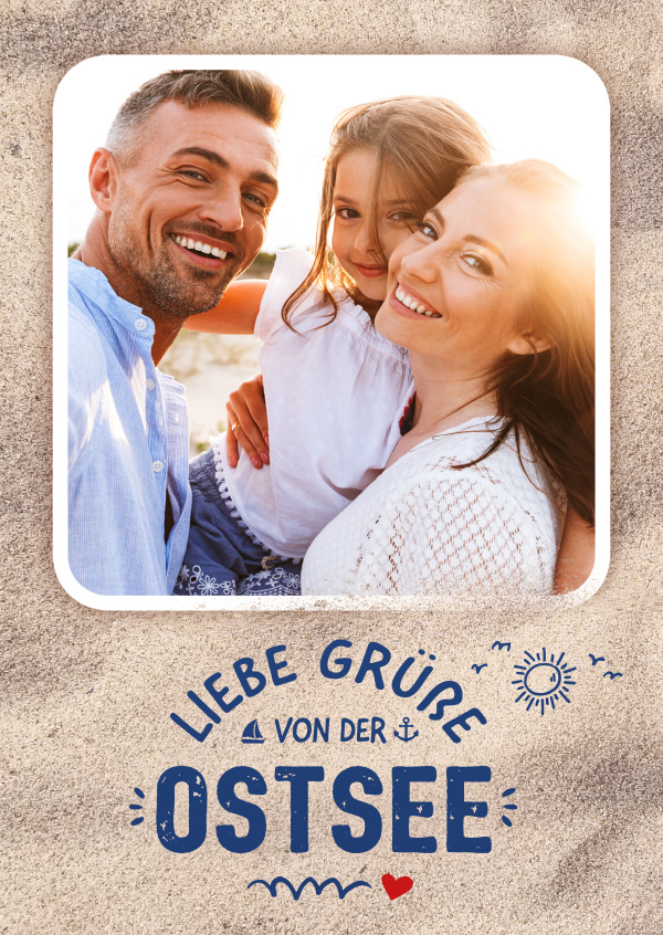 Liebe Grüße von der Ostsee