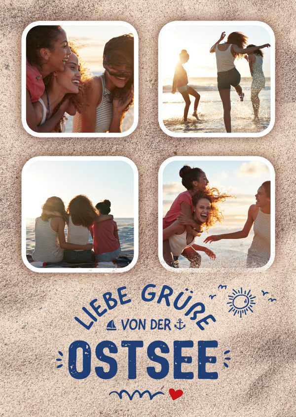 Liebe Grüße von der Ostsee