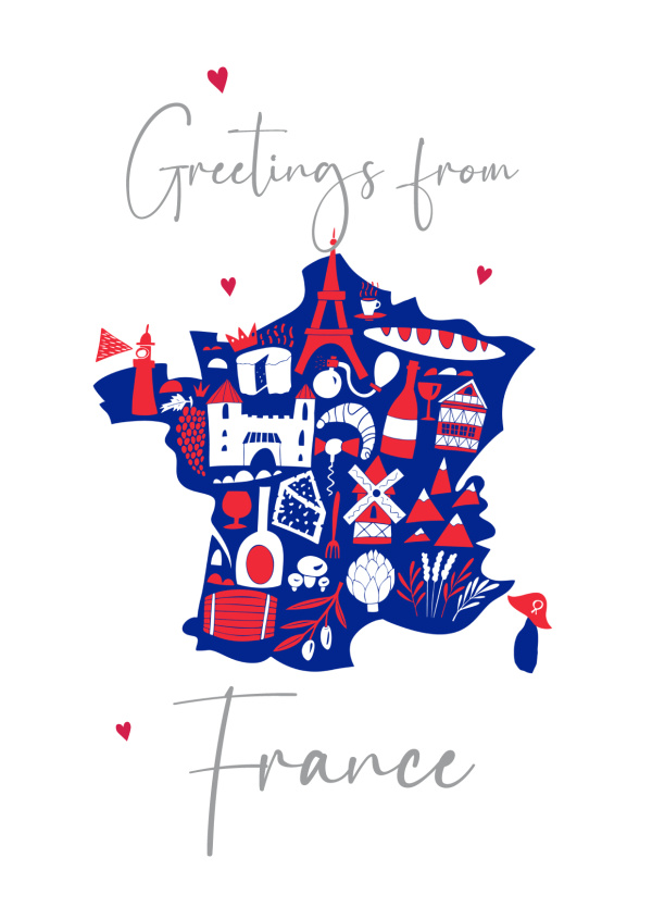MERIDIAN DESIGN - Greetings from France