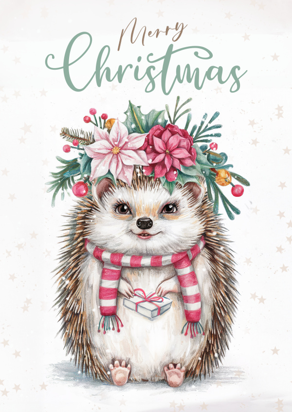 greeting card Merry Christmas