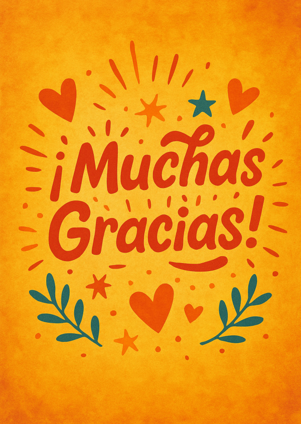 Muchas Gracias