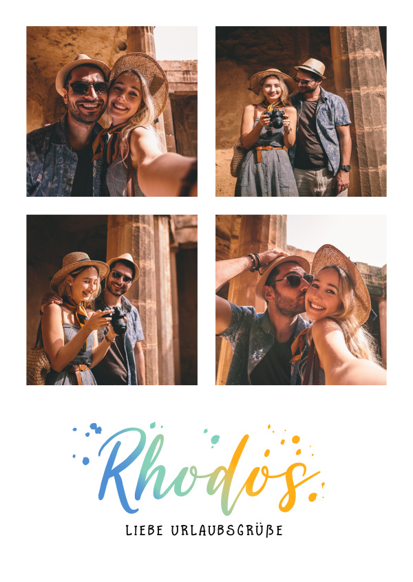 Rhodos liebe Urlaubsgrüße
