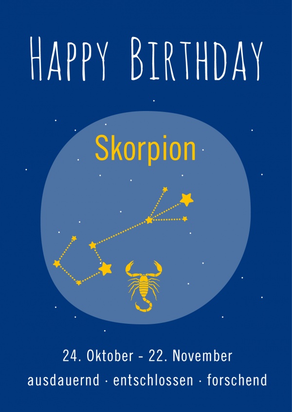 Happy Birthday Skorpion