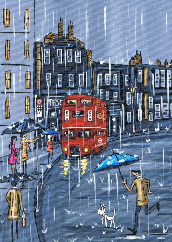 Painting from South London Artist Dan Rain London