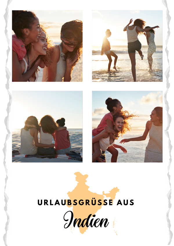 Urlaubsgrüsse aus India