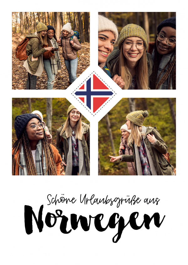 Schöne Urlaubsgrüße aus Norwegen