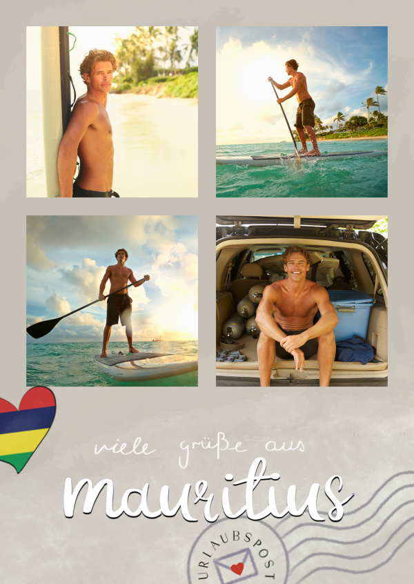 Viele Grüße aus Mauritius