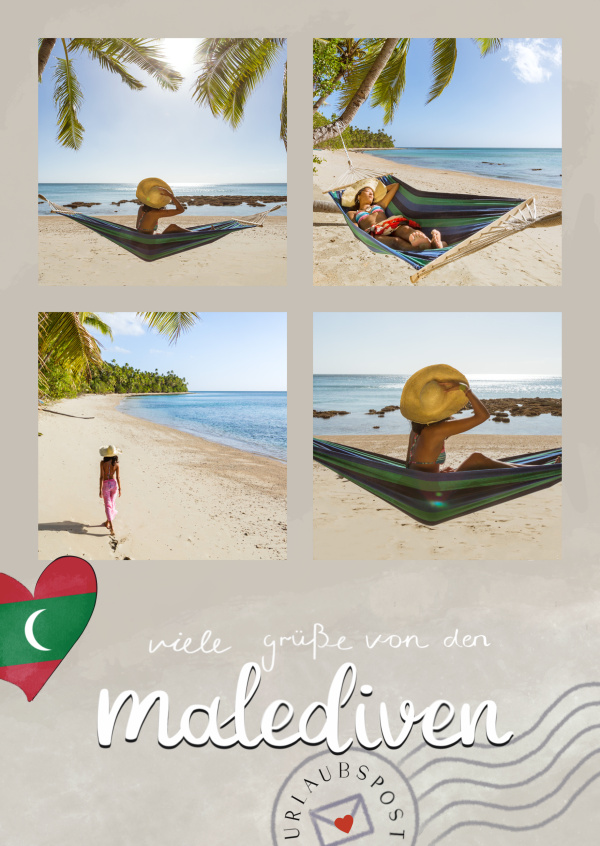Viele Grüße von den Malediven
