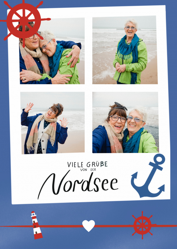 Viele Grüße von der Nordsee