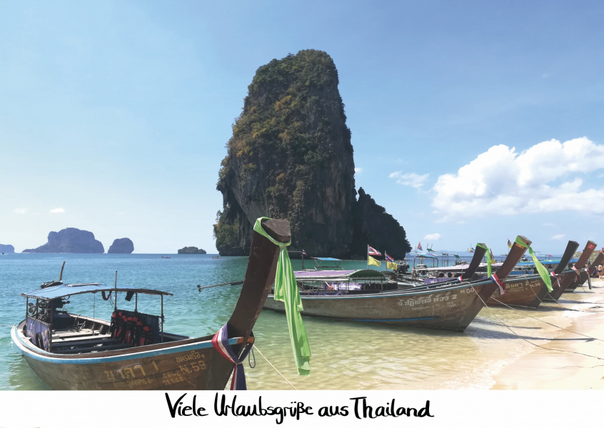 Viele Urlaubsgrüße aus Thailand