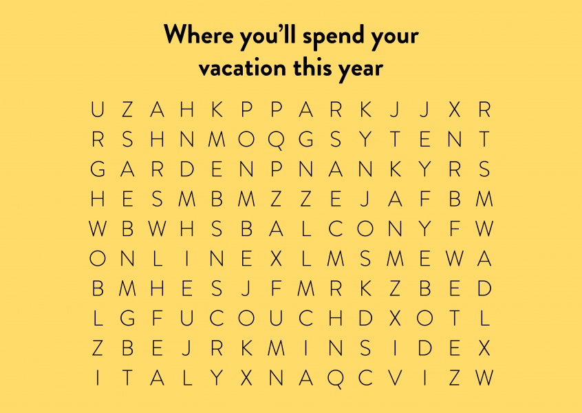 Where you’ll spend your vacation this year