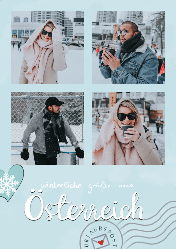 Winterliche Grüße aus Österreich