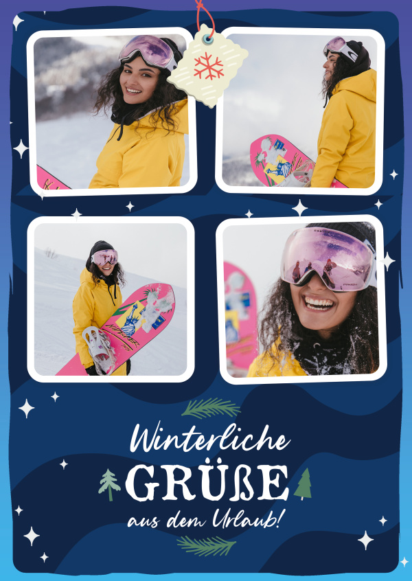 Winterliche Grüße aus dem Urlaub