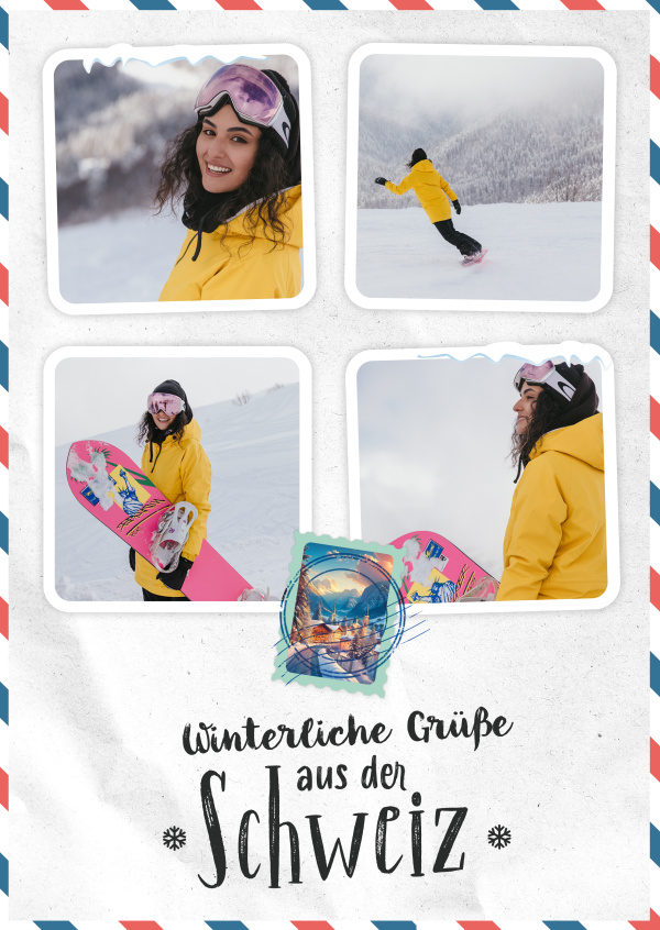 Winterliche Grüße aus der Schweiz