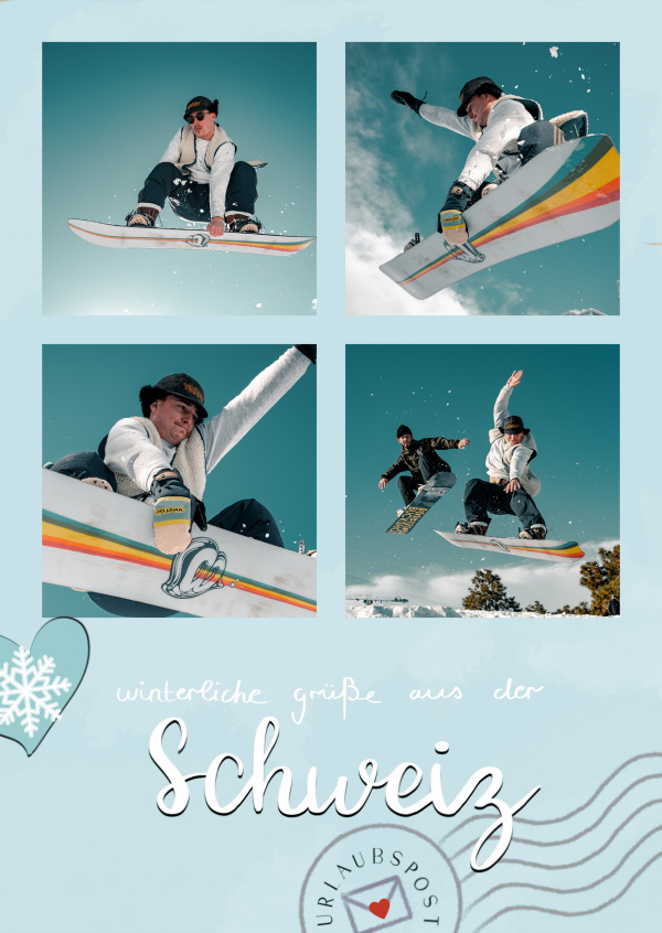 Winterliche Grüße aus der Schweiz
