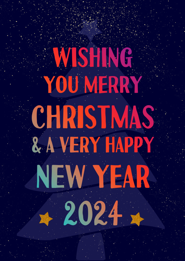 Wishing you Merry Christmas and a Happy New Year 2024 Merry Christmas
